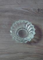 Waxinelicht waxinelichtje kaars houder transparant, Ophalen of Verzenden, Minder dan 25 cm