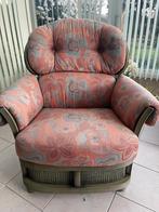 Schitterende fauteuil net webbing, Huis en Inrichting, Fauteuils, Ophalen, Gebruikt