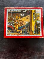 Vintage houten blokken puzzel., Antiek en Kunst, Ophalen of Verzenden