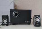 Nedis 2.1 speaker set, Computers en Software, Pc speakers, Ophalen of Verzenden, Nieuw, Audiokanaal 2.1, Nedis