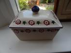 Emma Bridgewater botervloot Stars & Flowers 1996 ., Huis en Inrichting, Keuken | Servies, Verzenden, Overige typen, Zo goed als nieuw