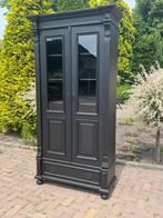 vitrine kast mat zwart, Huis en Inrichting, Ophalen, Nieuw, 50 tot 100 cm, 150 tot 200 cm