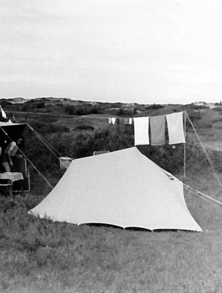 Walker Mirabella 1967 vintage 2 persoonstent katoen, Caravans en Kamperen, Tenten, tot en met 2, Gebruikt, Ophalen