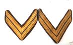 Epauletten paar landmacht, Ophalen of Verzenden, Luchtmacht, Nederland, Embleem of Badge