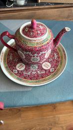 Theepot en dienenblad, Huis en Inrichting, Keuken | Servies, Ophalen of Verzenden, Nieuw, Overige stijlen, Overige typen