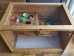 Mooi houten hamsterhok kooi hamsterscaping, Dieren en Toebehoren, Knaagdieren en Konijnen | Hokken en Kooien, Gebruikt, Hok, Hamster