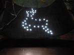 kerst vloermat   deurmat  met led licht  hert, Diversen, Kerst, Ophalen of Verzenden, Nieuw