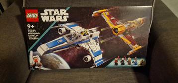 Nieuw: Lego 75364 E-wing vs Starfighter zonder mini figures beschikbaar voor biedingen