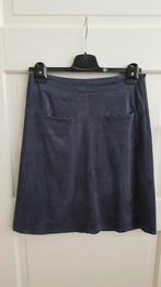 Rok - suedine, Kleding | Dames, Rokken, Blauw, Ophalen of Verzenden, Zo goed als nieuw, Maat 34 (XS) of kleiner