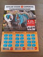 Gardena tuingereedschap Vomar 3x spaarkaart, Verzamelen, Supermarktacties, Vomar, Ophalen of Verzenden