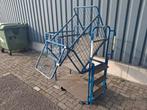 Orderpickkar / Magazijnkar met trap en kiep functie, Transportkar, Kruizinga, Ophalen of Verzenden, Onbekend