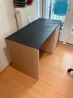 Strak en stevig bureau – 124 x 60 cm, Huis en Inrichting, Bureaus, Ophalen, Gebruikt, Bureau