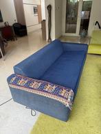 Mooie blauwe Gelderland 3-zitsbank – gratis af te halen, Driepersoons, 75 tot 100 cm, Ophalen of Verzenden, Zo goed als nieuw