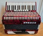 Hohner Student 72 bas accordeon zgan, Muziek en Instrumenten, Accordeons, Ophalen, 72-bas, Toetsaccordeon, Zo goed als nieuw
