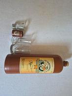 Schrobbeler Kruik Groot + Glaasjes, Ophalen of Verzenden, Gebruikt, Overige typen