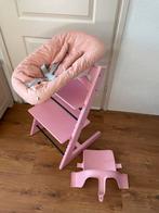 🩷 Topstaat Roze Stokke Tripp Trapp Newborn Babyset 🩷, Ophalen, Zo goed als nieuw, Overige typen, Stoelverkleiner