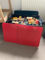 Duplo, een grote bak vol, met twee grote platen, Ophalen, Gebruikt, Losse stenen, Duplo