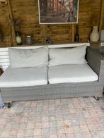 Loungeset Wicker, Tuin en Terras, Tuinsets en Loungesets, Wicker, Zo goed als nieuw, Bank, Ophalen