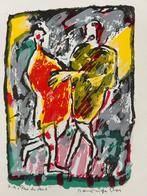 Zeefdruk Dominique Chan - Pas de deux, Ophalen of Verzenden