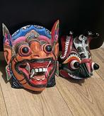 Barong en Rangda masker Indonesië, Antiek en Kunst, Kunst | Niet-Westerse kunst, Ophalen of Verzenden