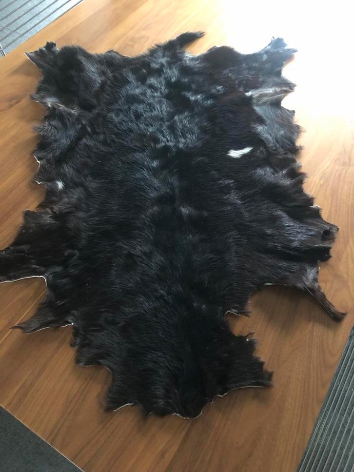Geitenvel / Kleed - Decoratief, Huis en Inrichting, Stoffering | Tapijten en Kleden, Zo goed als nieuw, 50 tot 100 cm, 100 tot 150 cm