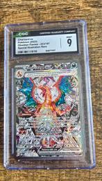 Charizard ex 223/197 Obsidian Flames CGC 9, Hobby en Vrije tijd, Verzamelkaartspellen | Pokémon, Ophalen of Verzenden, Zo goed als nieuw