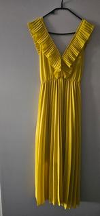 Warm gele maxi zomerjurk jurk maat 36, Made in Italy, Geel, Ophalen of Verzenden, Zo goed als nieuw