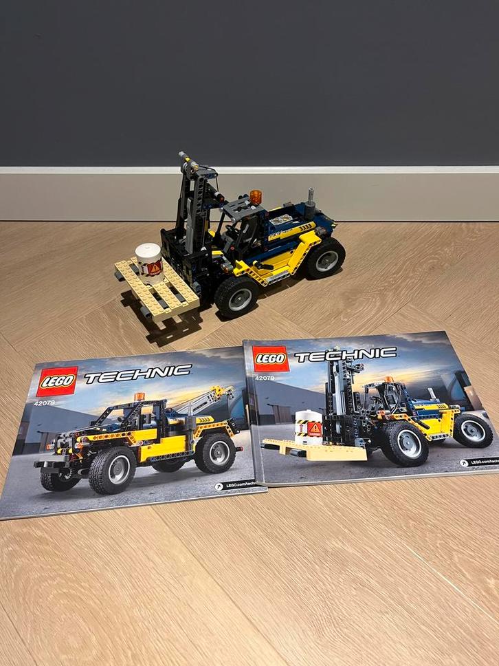 Lego technic 42079 Heavy duty forklift, Kinderen en Baby's, Speelgoed | Duplo en Lego, Zo goed als nieuw, Lego, Complete set, Ophalen