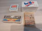 Oude Zeepjes: Sunlight, Brillo, Tante Blank, Verzamelen, Ophalen, Gebruikt