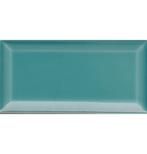 METRO TEGEL TURQUOISE 7.6X15.2CM wandtegel wandtegels, Nieuw, Wandtegels, Keramiek, 5 tot 10 m²