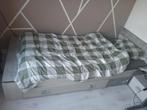 Stoer eenpersoonsbed, Huis en Inrichting, Slaapkamer | Bedden, Ophalen, 90 cm, Eenpersoons, Zo goed als nieuw
