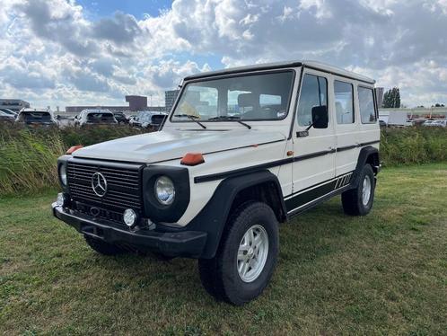 Mercedes G-klasse 300gd turbo 1985, Auto's, Oldtimers, Bedrijf, 4x4, LED verlichting, Lichtmetalen velgen, Mistlampen, Radio, Trekhaak