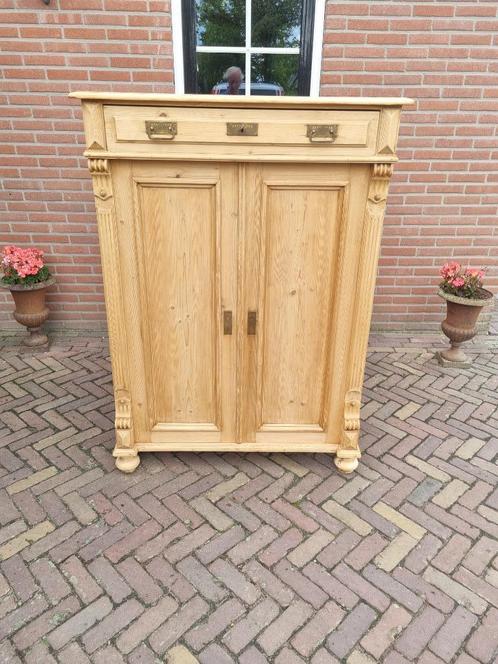 Antieke Grenen Meiden Kast Vertico, Antiek en Kunst, Antiek | Meubels | Kasten, Ophalen