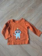 Leuk oranje shirtje maat 74, Jongetje of Meisje, Ophalen of Verzenden, Zo goed als nieuw, Hema