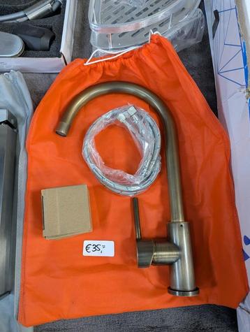 Bronzen keukenkraan nieuw  beschikbaar voor biedingen