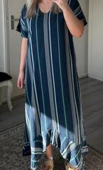 Mango donkerblauwe lange jurk met strepen oversized look, Kleding | Dames, Jurken, Mango, Blauw, Maat 42/44 (L), Ophalen of Verzenden