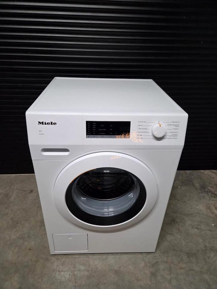 Miele w1 active wasmachine 8kg, Witgoed en Apparatuur, Wasmachines, Zo goed als nieuw, 8 tot 10 kg, 85 tot 90 cm, 1200 tot 1600 toeren