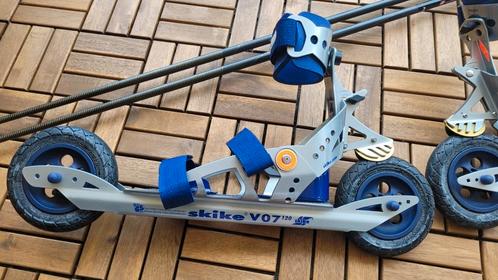 Skike v07 nordic skates met stokken, Sport en Fitness, Skeelers, Zo goed als nieuw, Overige typen, Overige merken, Ophalen
