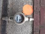 Watermeter met aansluitkoppingen, Doe-het-zelf en Verbouw, Ophalen of Verzenden, Zo goed als nieuw