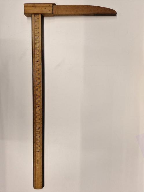 Boommeetklem van hout, Doe-het-zelf en Verbouw, Overige Doe-het-zelf en Verbouw, Gebruikt, Ophalen of Verzenden