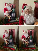 Holiday Creations bewegende kerstman met muziek, Ophalen, Gebruikt