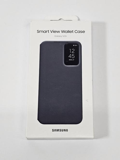Samsung Galaxy S23 Plus Smart View Wallet Cover Zwart, Telecommunicatie, Mobiele telefoons | Hoesjes en Frontjes | Samsung, Zo goed als nieuw