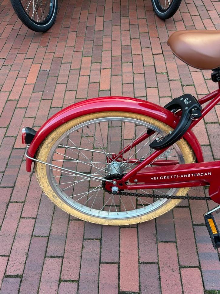 Veloretti Kinderfiets - Dakota Red - Zo Goed Als Nieuw, Fietsen en Brommers, Fietsen | Kinderfietsjes, Zo goed als nieuw, 20 inch of meer