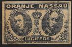 luciferetiket Oranje Nassau K26, Verzenden, Gebruikt, Luciferdoosjes of -merken