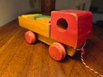Nooitgedagt truck met blokken, Antiek en Kunst, Antiek | Speelgoed, Ophalen of Verzenden