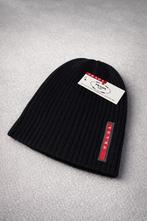 Prada muts beanie zwart 100% katoen, Kleding | Heren, Mutsen, Sjaals en Handschoenen, Verzenden, Nieuw, Overige maten, Prada