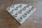 Lego Duplo Plate 4x4 Round Corner (zie foto's) 2, Ophalen of Verzenden, Gebruikt, Losse stenen, Duplo