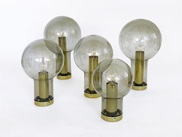 5x Vintage design lamp Raak Maxi-Globe P-1261 retro beschikbaar voor biedingen