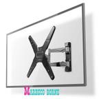 Aluminium Muurbeugel, Wandbeugel, Muursteun, 3 draaipunten, Nedis, Nieuw, Info@marbeco.nl, Ophalen of Verzenden