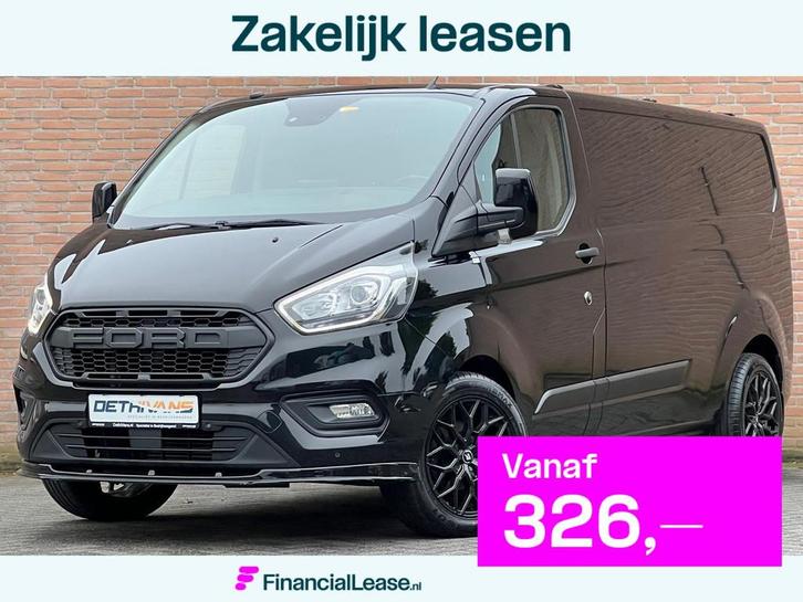 Ford Transit Custom 2.0TDCI 130PK Lang / Raptor Edition / Ca, Auto's, Bestelauto's, Bedrijf, Lease, Financial lease, ABS, Achteruitrijcamera